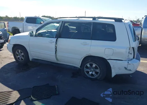 2006 Toyota Highlander V6 from USA, damaged, VIN JTEDP21A560098737